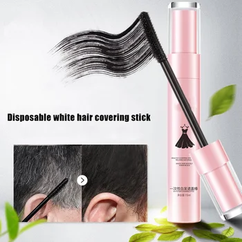 

Disposable Gray Root Concealer Stick Quick Cover Gray Hair Coverage Brush SSwell