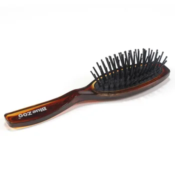 

Portable Amber Air Cushion Massage Comb Anti-static Round Hair Brush Styling Tools:
