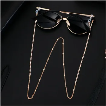 Sunglasses Masking Chains For Women Acrylic Pearl Crystal Eyeglasses Chains Lanyard Glass 2021 New Fashion Jewelry Wholesale