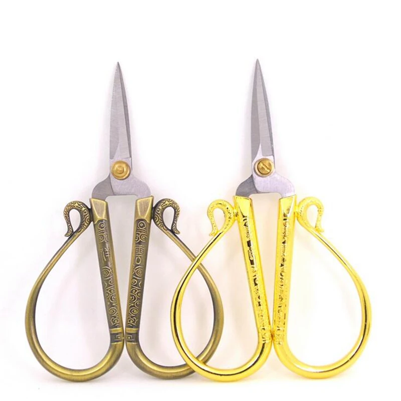 

Prajna Retro Sharp Sewing Tailors Scissors Cutting Scissors Shears Cross Stitch Embroidery Fabric Garment Clothes DIY Handcraft