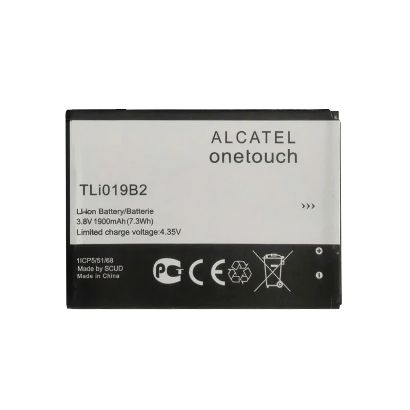 Аккумулятор TLI019B1 TLi019B2 1900 мА · ч для ALCATEL one touch POP C7 OT-7041 7041D dual CAB1900003C2 | Мобильные