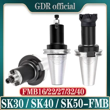 SK40 SK50 FMB22 FMB27 FMB32 FMB40 SK FMB porte outil pour fraiseuse de visage, cintre Cnc SK fmb fmb22 SK40 ER sker
