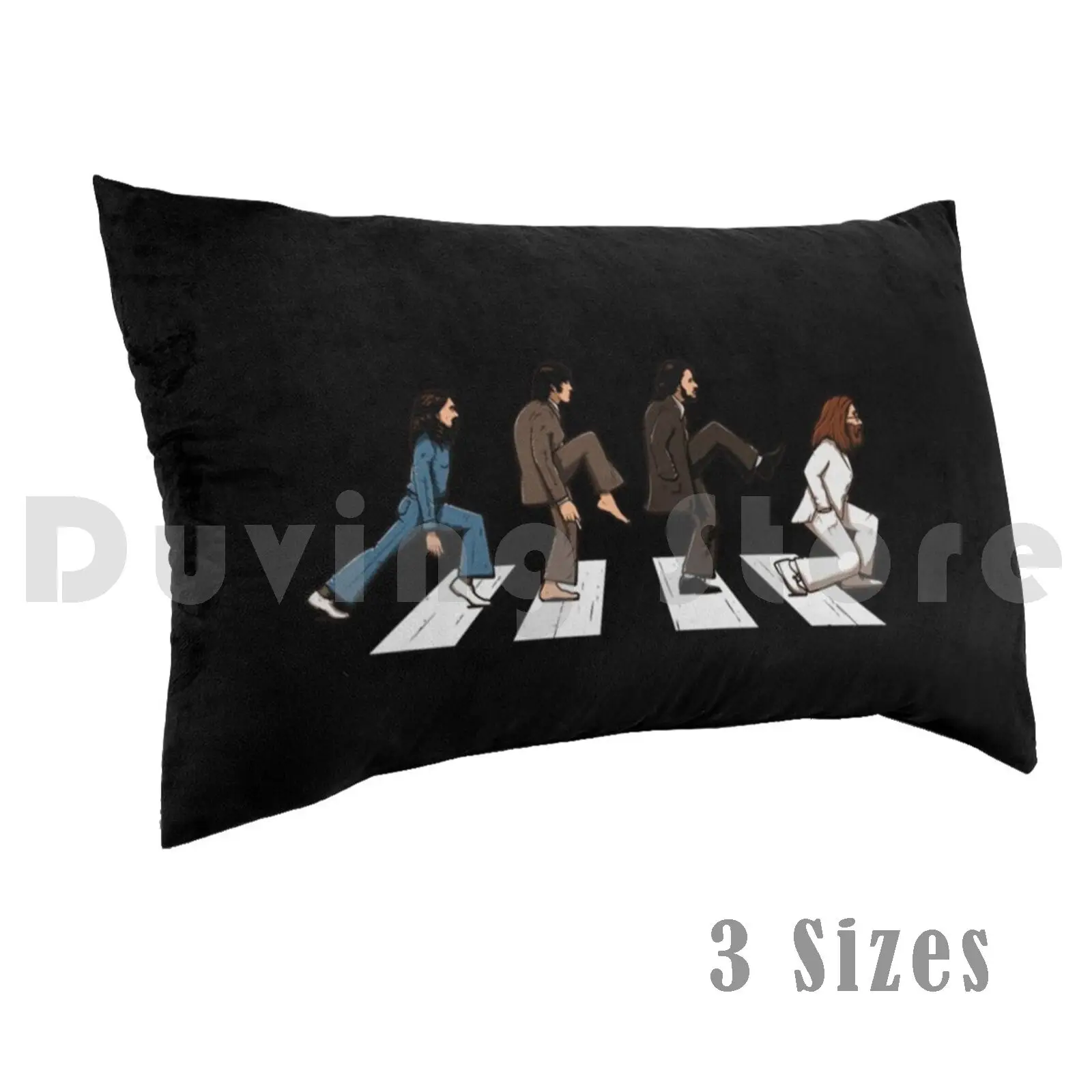 The Cross Pillow Case Stampato 50X75 Road Album Abbey Beatle Music