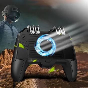 

CARPRIE Retractable Wireless Meta Quick Fire Button Six Finger Linkage Game Controller for gamers Cooling gamepad 20JUL 1