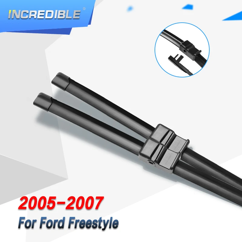 INCREDIBLE Wiper Blades for Ford Freestyle Fit push button / Side Pin