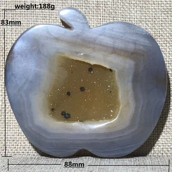 

Natural Agate Aeode Quartz Crystal Home Furnishing Wedding Decoration Stone Globe Reiki Masters Apple