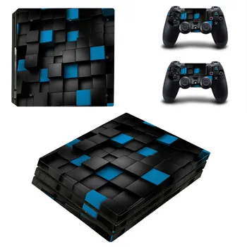 

3D Block Style Skin Sticker for PS4 Pro Console And Controllers Decal Vinyl Skins Cover Style 0245