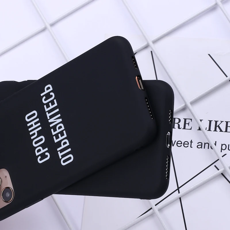 Rusia Hitam Telepon Untuk Xiaomi Mi Redmi 6 PRO A2 Lite Note 7 K20 9T 7A 8 8T K30 Ponsel Housing Bag Cover Shell