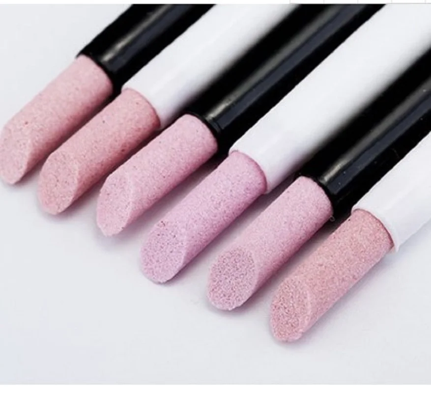 

1PC Unique Stone Nail File Professional Cuticle Remover Trimmer Buffer Pedicure Manicure Nail Art Tools For Women Makeup Tools