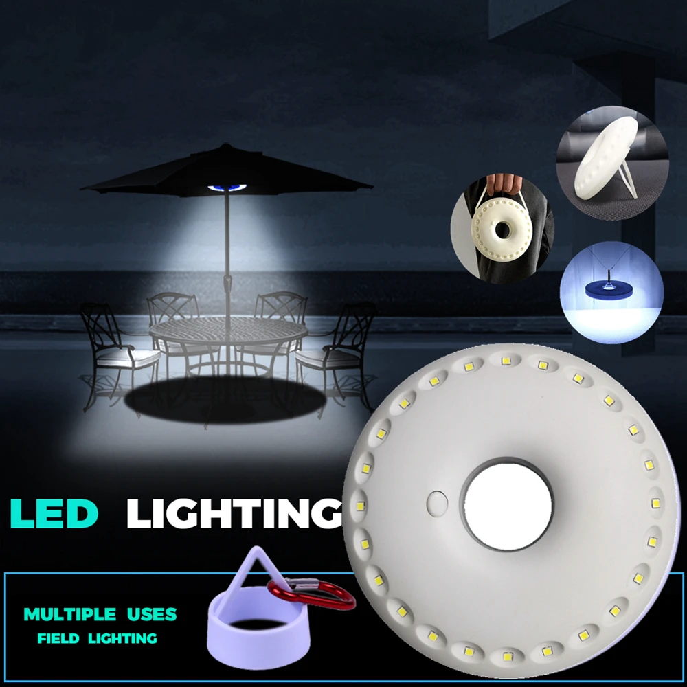 KB501 use AA battery super birght 24 led round shape hanging lanterns light for outdoor camping fishing car repair DIY lighting