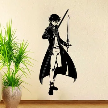 

Sword Art Online Wall Decal Sao Vinyl Wall Stickers Decal Decor Home Decoration Anime Car Sticker