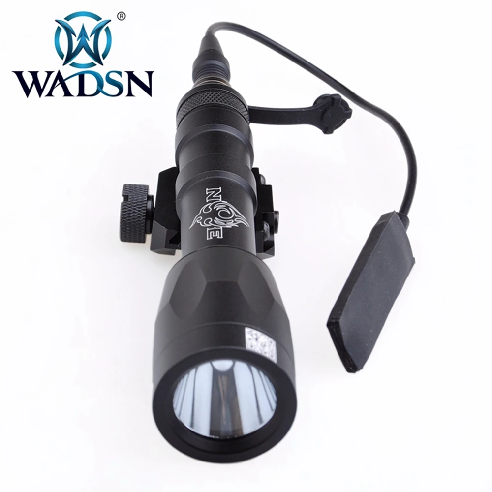 WADSN Softair фонарик NE M600P SCOUTLIGHT светодиодный 850 люмен двойной дистанционный переключатель тактический фонарь WNE04027 охотничье оружие огни