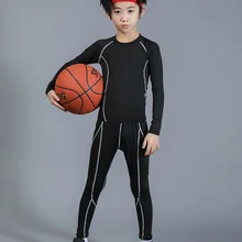 Детская зимняя спортивная одежда, термобелье, детские спортивные костюмы, детский компрессионный спортивный костюм