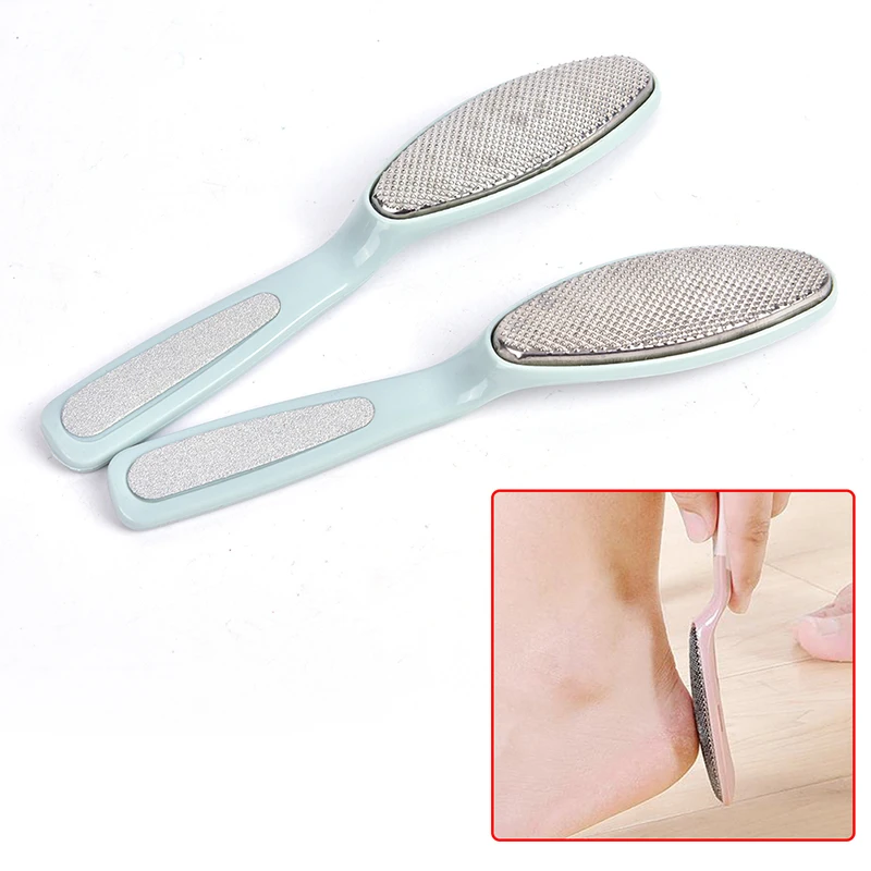 1Pcs Stainless Steel Foot Rasp Callus Dead Skin Remover File Exfoliating Pedicure Foot File Foot Care Tool Random