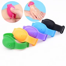 Presezy – Bracelet distributeur de main en Silicone, Portable, réutilisable, réglable, désinfectant, enfants, Camping, Kits de premiers secours d'urgence 