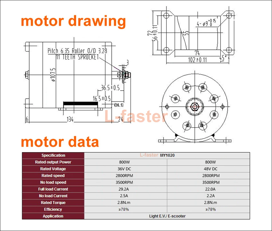 800W motor drawing -2-950