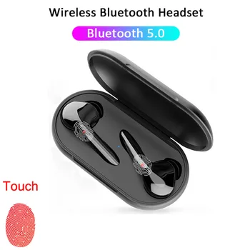 

M6S TWS Bluetooth Wireless Earphones 6D Stereo Headphone Hifi Sport Earbuds Headset With Mic Charging Box For iPhone