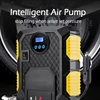 Compresseur d'air Portable pour véhicule, pompe pour pneus, pour une voiture, une moto, un vélo, gonfleur numérique, 12 v DC, 150 PSI ► Photo 2/6