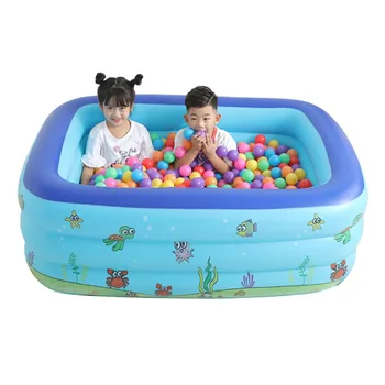 

COMPUDA Swim Center Family Large Inflatable Pool Game Pool Toys Children's water ball play pool 130*90*50CM