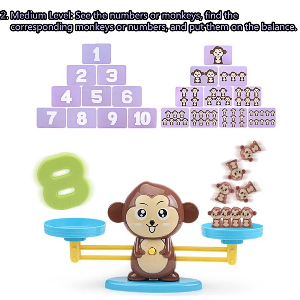 monkey balance math game