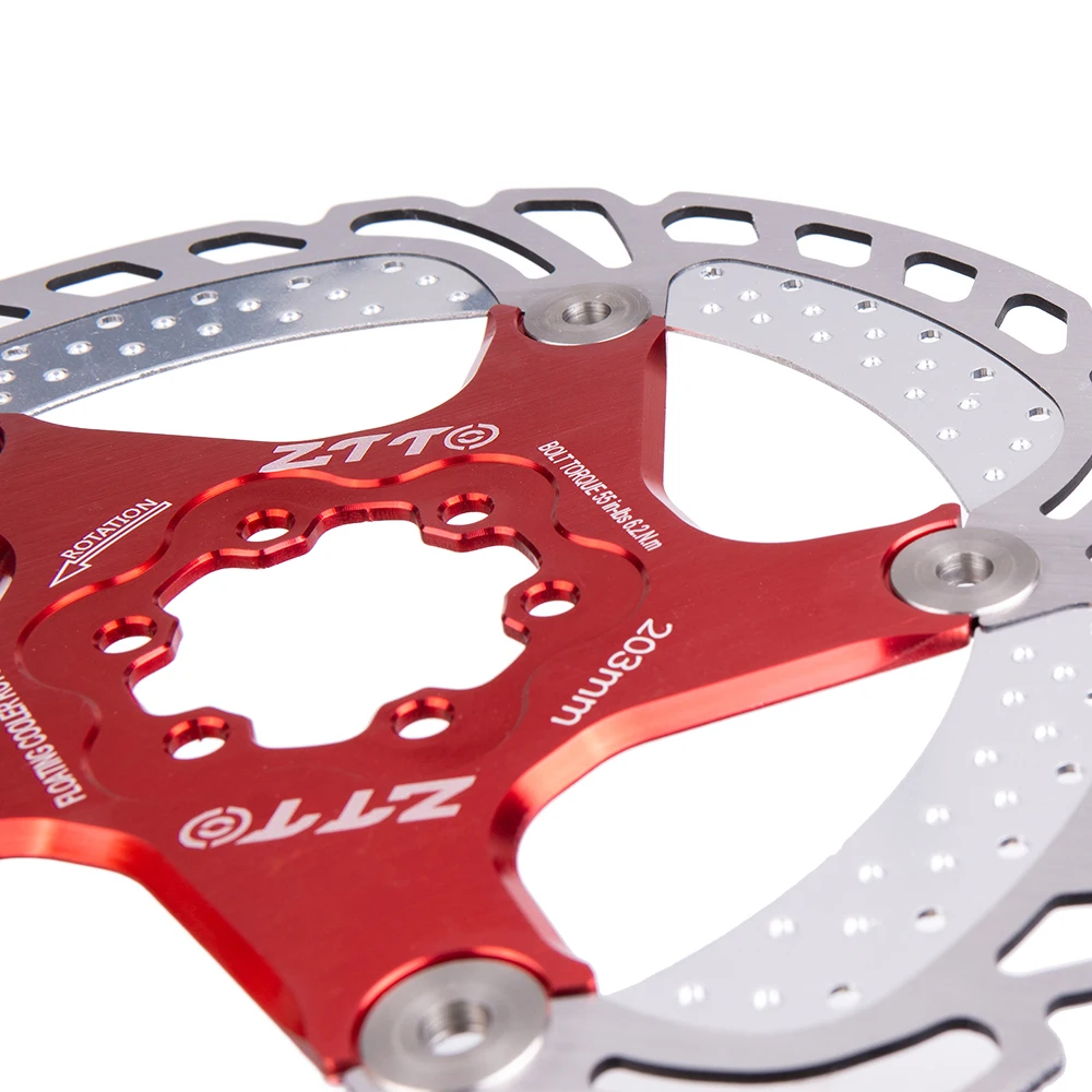 Bicycle Brake Cooling Disc Rotor For MTB Gravel Road Bike 140-203mm