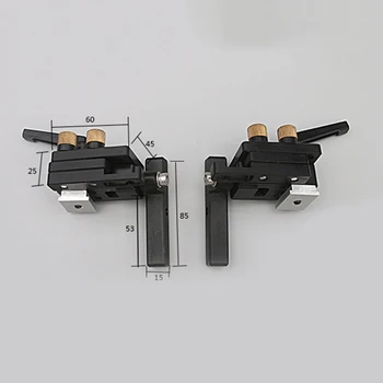 

1pc Left/Right T Slot Miter Track Stopper Limiter DIY Woodworking Workshop Tools