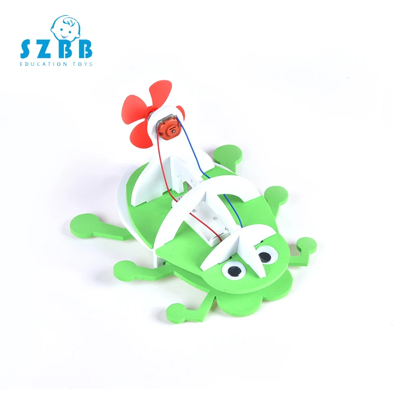 

SZ STEAM Diy Beetle Amphibious Vehicle Developing Intelligent STEM Toy Science Electric Physics Experiments Birthday Gift SZ3259