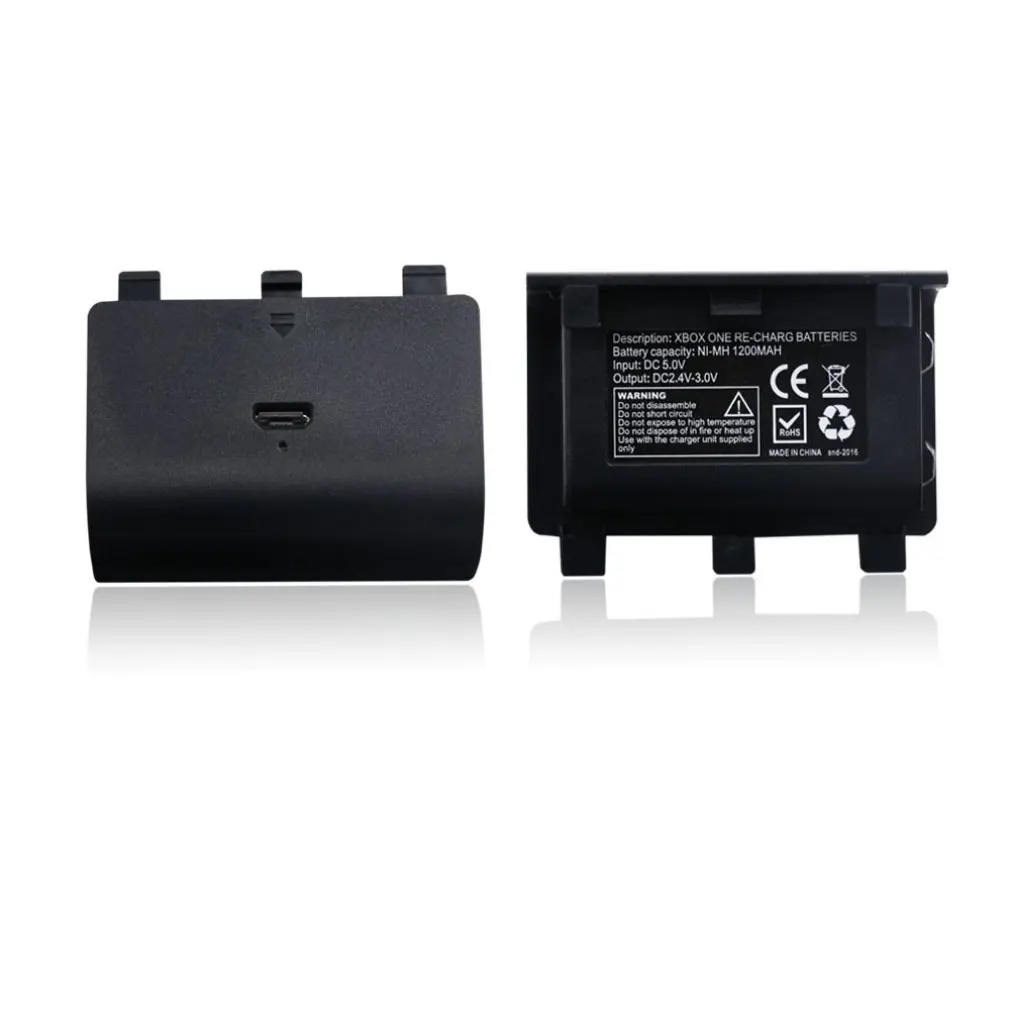 2400 мАч аккумулятор для джойстика с usb-кабелем для зарядки комплект Портативный Перезаряжаемый запасной аккумулятор для Xbox One беспроводной