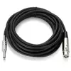 Bochara 1/4''Jack 6.5mm Male to XLR Female Microphone Mono Cable Foil+Braided Shielded 1.8m 3m 5m 10m ► Photo 2/6