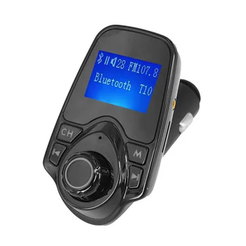 

Charger FM Transmitter Portable Wireless Handsfree Car Adapter Dual USB AUX MP3 Bluetooth Sale High Quality