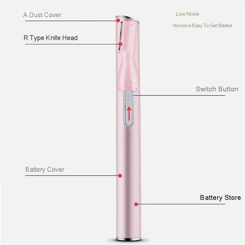 Mute Baby Electric Hair Trimmer Automatic Durable Safe Shaving Hair Tool for Infant TUE88
