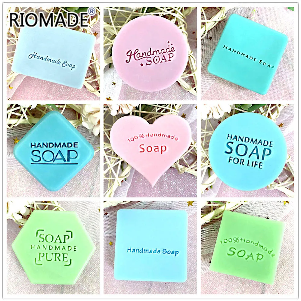 Soap Stamp - Natural Soap Text