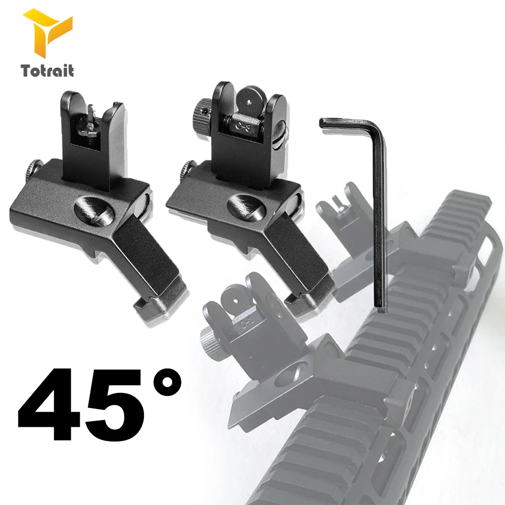 Прицел для винтовки topiston airsoft AR15 железная Передняя и задняя винтовка с быстрой