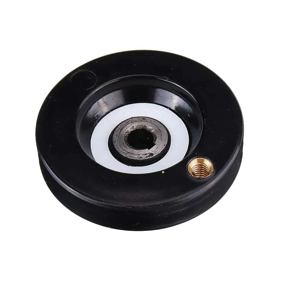DANIU Black Milling Machine Lathe8x63mm CNC Handwheel with Rotating Handle CNC Bakelite Corrugated Hand Wheel Parts