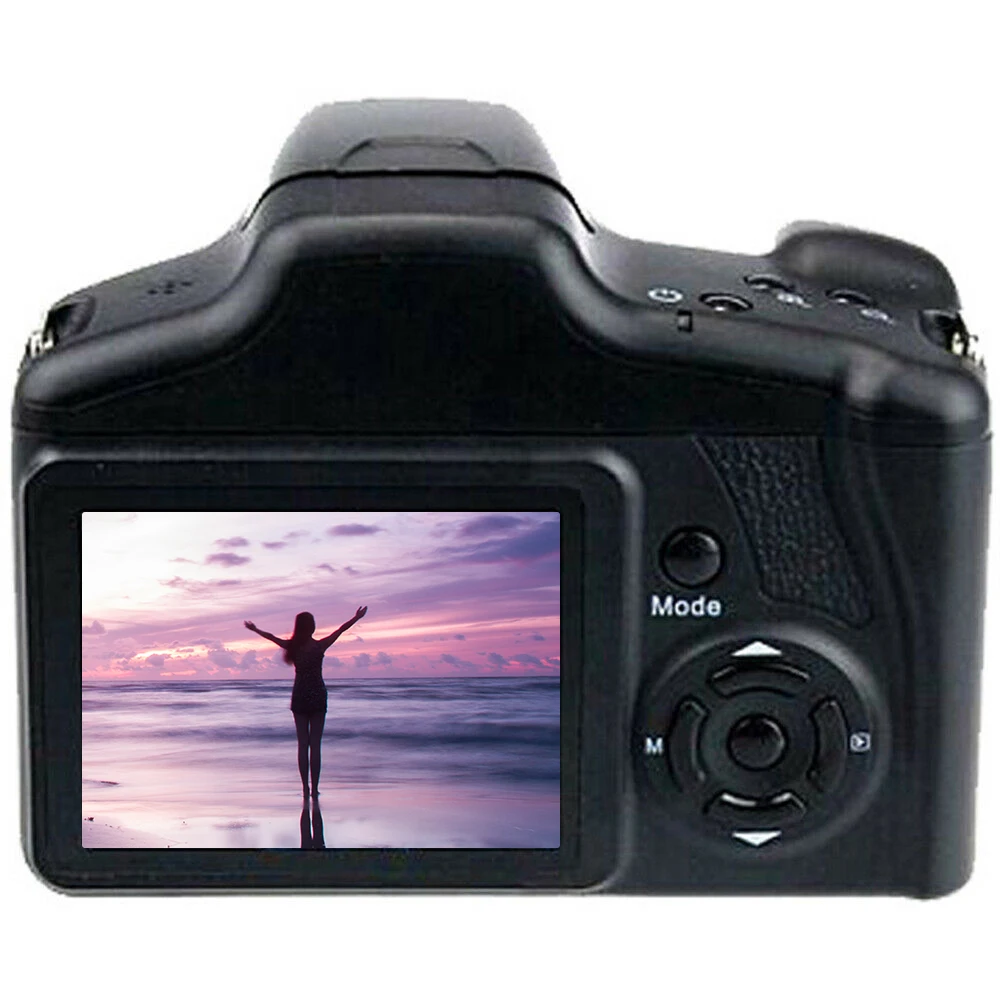 Full HD 1080P Digital SLR Camera 2.4 Inch TFT LCD Screen 16X Zoom Anti-Shake 16 Megapixel CMOS Sensor Ultra-Light Portable | Электроника