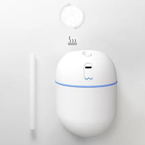 가정용 미니 데스크탑 USB 가습기, 물 보충 미터, 야간 조명 스폰지 스틱, 가습기 액세서리 2