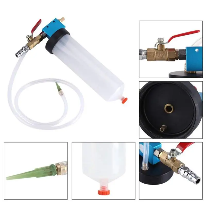 

Car Oil Pump Hydraulic Clutch Drained Bleeder Tool Oil Extractor Exchange Drained Kit Brake Liquid Filling Equipment