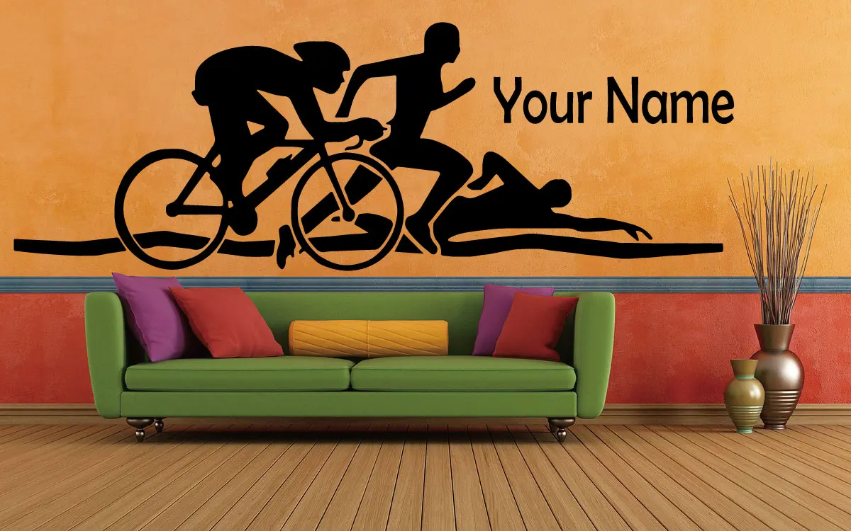 Triathlon-Sticker Pack - 2 Coole Aufkleber Für Sch Produktbild-Vorschau 9