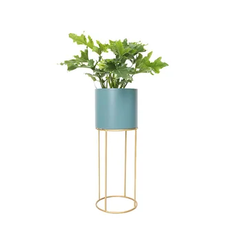 

Nordic iron simple plant flower stand Shelf Light luxury indoor flower pot rack Modern simple home crafts Wrought iron pergola