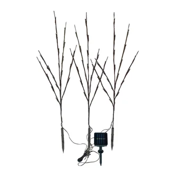 

Artificial Tree Branch Light 60 LEDs Solar Night Light Photo Props for Home Christmas Party - Colorful Light