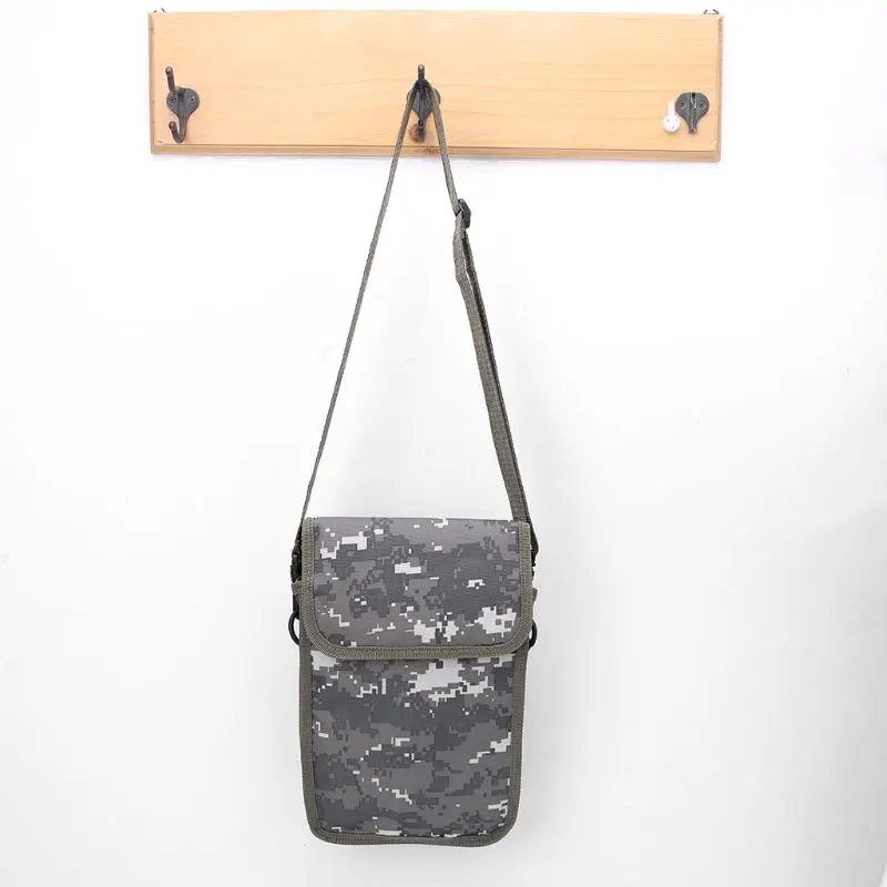 MetalDetectorBagCamoOxfordWaistShoulderBeltPouchGoodLuckGold