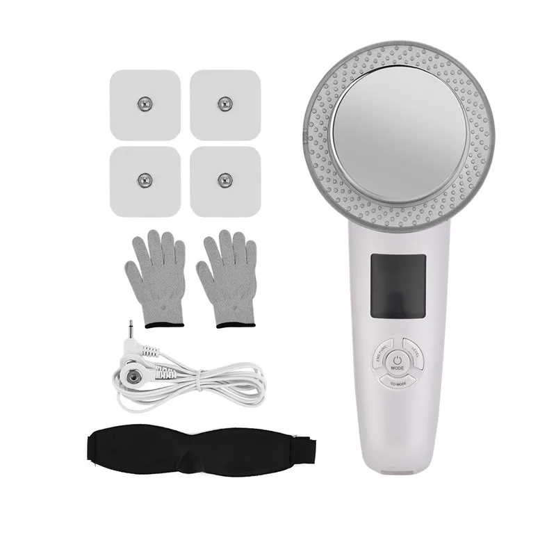 Ультразвуковой массажер для похудения 6 в 1 Инфракрасные Ионы светодиодный