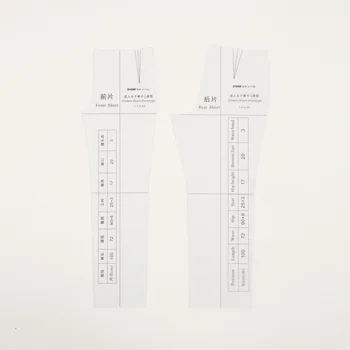 

1:4 Women Pant Ruler for Doll Small Women's Trousers Prototype help to make paper film Drawing Template Sample