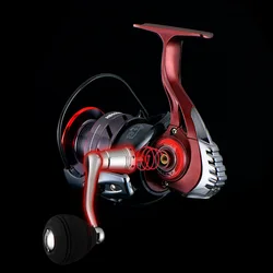 HFBIRDS Fishing Reel Spinning Metal Spool High Speed 30kg Max Drag Sea Saltwater Reel Carp Fishing Reel Spinning Wheel