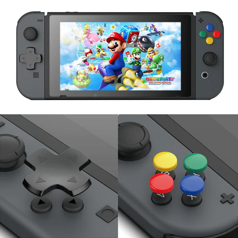 D-Pad Накладка для кнопки, набор, защитная накладка для переключателя NAND Joy-Con контроллер чехол для джойстика