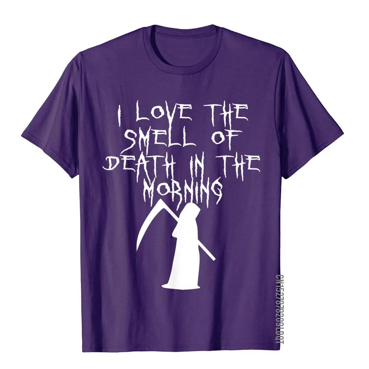 I Love The Smell Of Death In The Morning Grimm Reaper TShirt__B9297purple