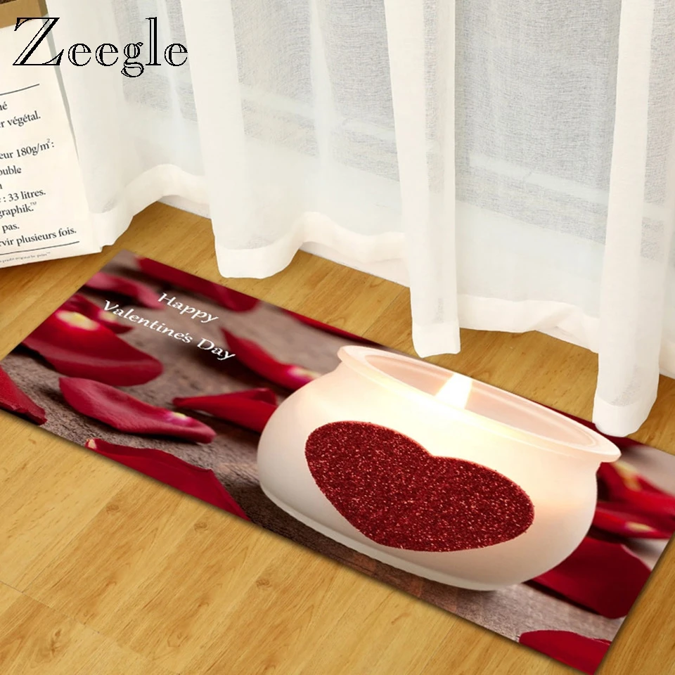 Zeegle 3D коврик с рисунком для кухни, коврик для пола, противоскользящий дверной коврик, водопоглощающий ковер, коврик для туалета, крыльца, коврик для двери