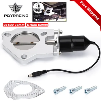 

2.5" or 3" Stainless Steel Headers Y pipe Electric Exhaust Catback cut out CutOut Kit Remote Control Car Muffler Accessory Parts