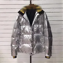 Пуховик, новинка, Брендовое мужское и Женское пальто, зимняя плотная теплая одежда с животным узором, модная Обычная женская верхняя одежда