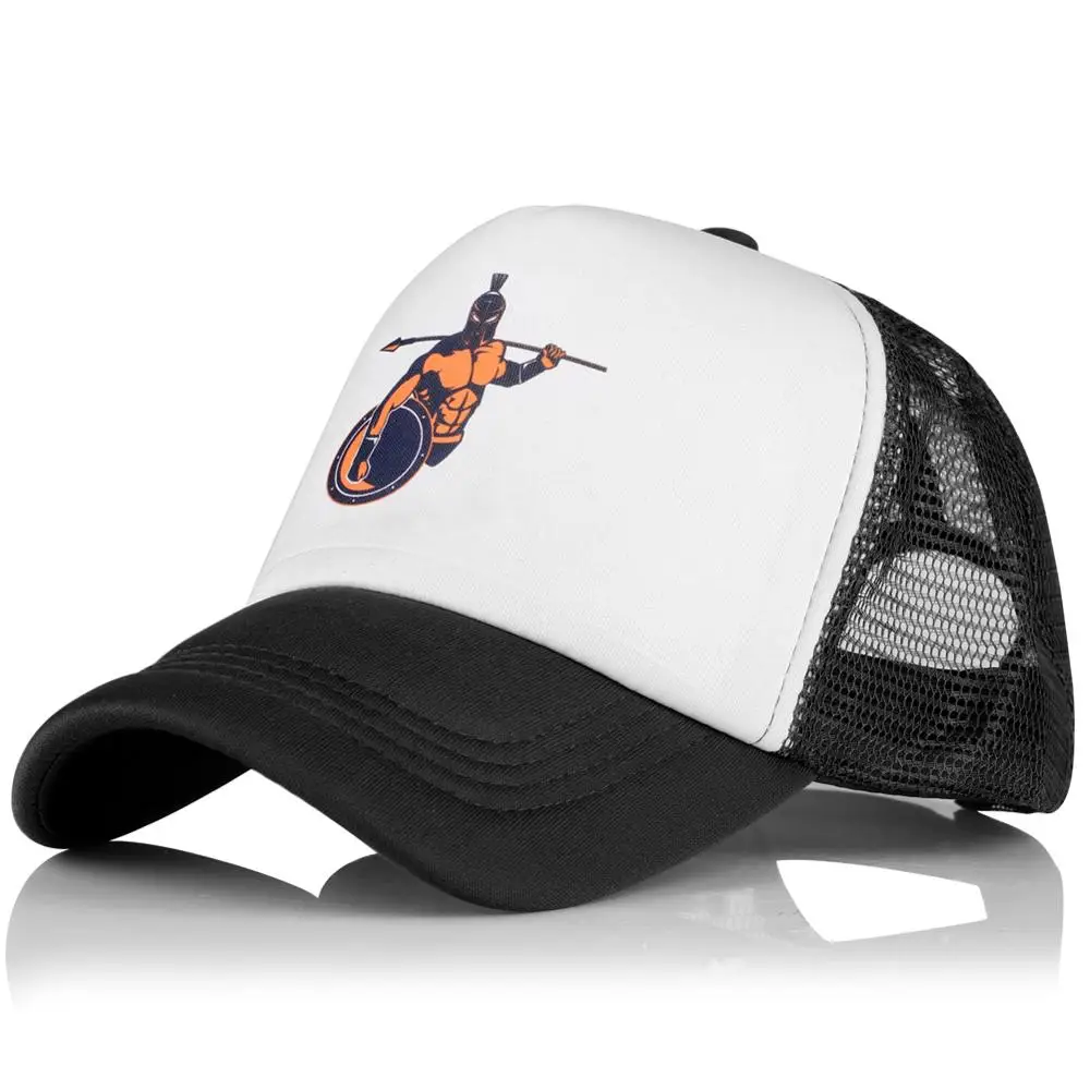 

Spartan Visors for Women Black Baseball Caps Snapback Women's Cap with a Visor Suncap Summer Hat Mesh Breathable Dad Men Hats
